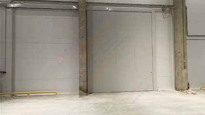 Стальные, откатные, автоматические противопожарные ворота FireTechnics EI60