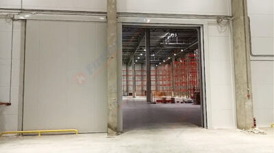 Стальные, откатные, автоматические противопожарные ворота FireTechnics EI60